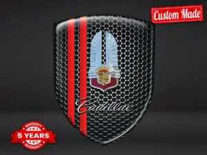 Cadillac Decal Auto Autoadesiva Premium Superiore Adesivi Bombati